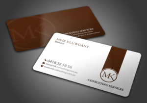 Business Card Design by chandrayaan.creative for MSK Enterprises P/L | Design: #12401919