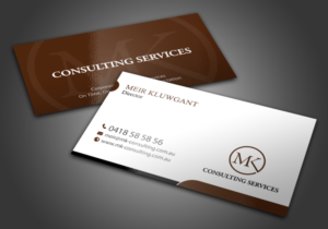 Business Card Design by chandrayaan.creative for MSK Enterprises P/L | Design: #12401921