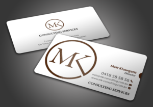 Visitenkarten-Design von chandrayaan.creative für MSK Enterprises P/L | Design: #12401925