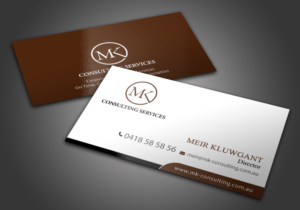 Visitenkarten-Design von chandrayaan.creative für MSK Enterprises P/L | Design: #12401926