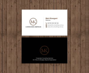 Visitenkarten-Design von chandrayaan.creative für MSK Enterprises P/L | Design: #12401929