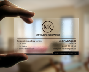 Visitenkarten-Design von chandrayaan.creative für MSK Enterprises P/L | Design: #12402547