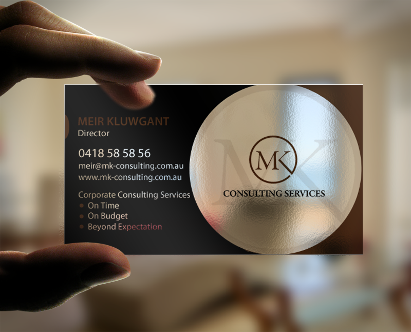 Diseño de Tarjeta de Presentación por chandrayaan.creative para MSK Enterprises P/L | Diseño #12402549