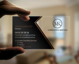 Business Card Design by chandrayaan.creative for MSK Enterprises P/L | Design: #12402553