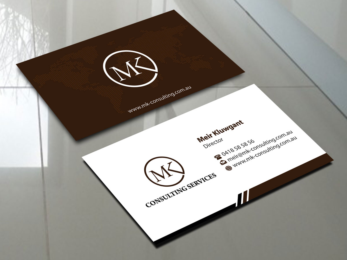 Diseño de Tarjeta de Presentación por alpesh9520 para MSK Enterprises P/L | Diseño #12383176