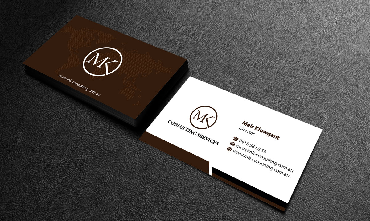 Diseño de Tarjeta de Presentación por alpesh9520 para MSK Enterprises P/L | Diseño #12383177