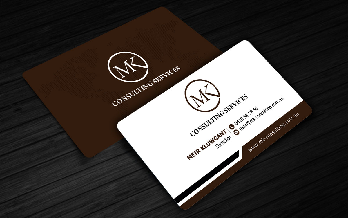 Diseño de Tarjeta de Presentación por alpesh9520 para MSK Enterprises P/L | Diseño #12383793
