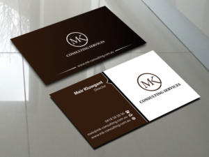 Design de Carte de Visite par alpesh9520 pour MSK Enterprises P/L | Design : #12388236