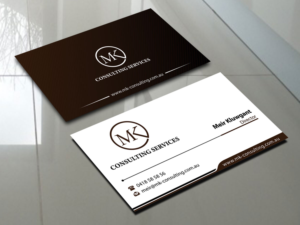 Diseño de Tarjeta de Presentación por alpesh9520 para MSK Enterprises P/L | Diseño: #12388246