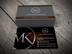 Diseño de Tarjeta de Presentación por alhemique1 para MSK Enterprises P/L | Diseño: #12435707