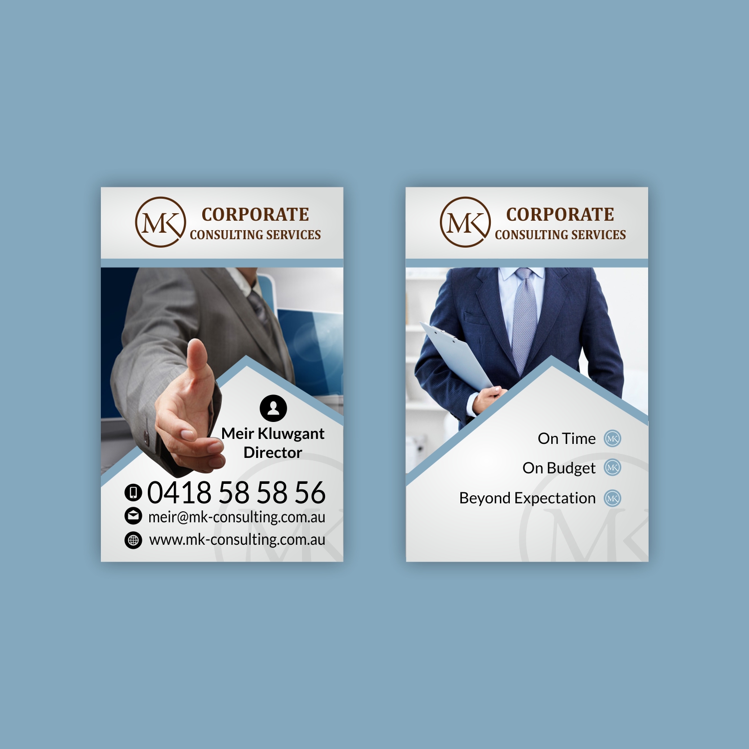 Business Card Design by desingman for MSK Enterprises P/L | Design #12376680
