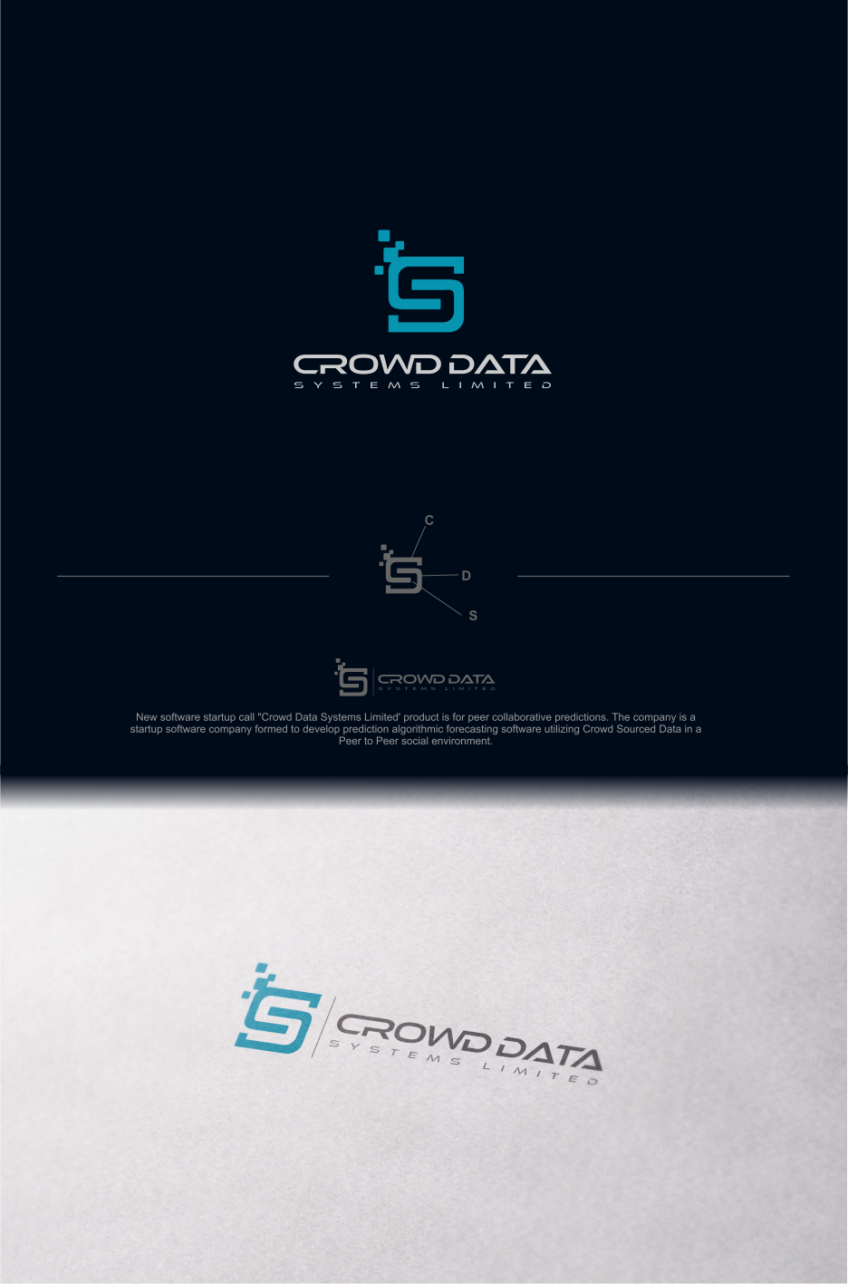 Diseño de Logo por artswolf para crowd data systems | Diseño #12496676