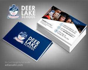 Business Card Design by adiazudin for Deer Lake School | Design: #12376936