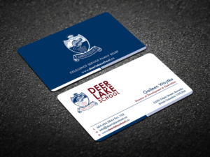 Business Card Design by Verified artistry (Design garden) for Deer Lake School | Design: #12398187