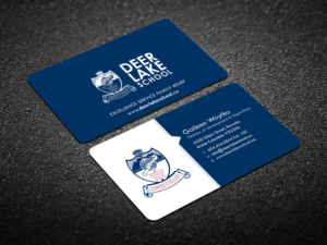 Business Card Design by Verified artistry (Design garden) for Deer Lake School | Design: #12398190