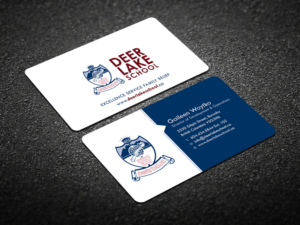 Business Card Design by Verified artistry (Design garden) for Deer Lake School | Design: #12398191