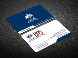 Diseño de Tarjeta de Presentación por Verified artistry (Design garden) para Deer Lake School | Diseño: #12398193