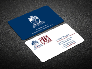 Diseño de Tarjeta de Presentación por Verified artistry (Design garden) para Deer Lake School | Diseño: #12398200