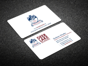 Diseño de Tarjeta de Presentación por Verified artistry (Design garden) para Deer Lake School | Diseño: #12398201
