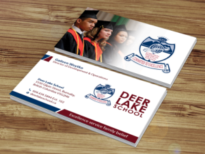 Diseño de Tarjeta de Presentación por Creations Box 2015 para Deer Lake School | Diseño: #12385660