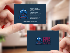 Diseño de Tarjeta de Presentación por Creations Box 2015 para Deer Lake School | Diseño: #12385661