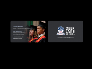 Diseño de Tarjeta de Presentación por Creations Box 2015 para Deer Lake School | Diseño: #12385666