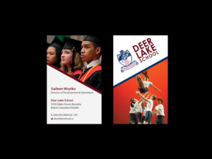 Design de Carte de Visite par Creations Box 2015 pour Deer Lake School | Design : #12385669