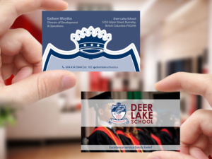 Design de Carte de Visite par Creations Box 2015 pour Deer Lake School | Design : #12385688