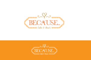 Logo Design by GLDesigns for BECAUSE... Cakes & Decor | Design #12385904