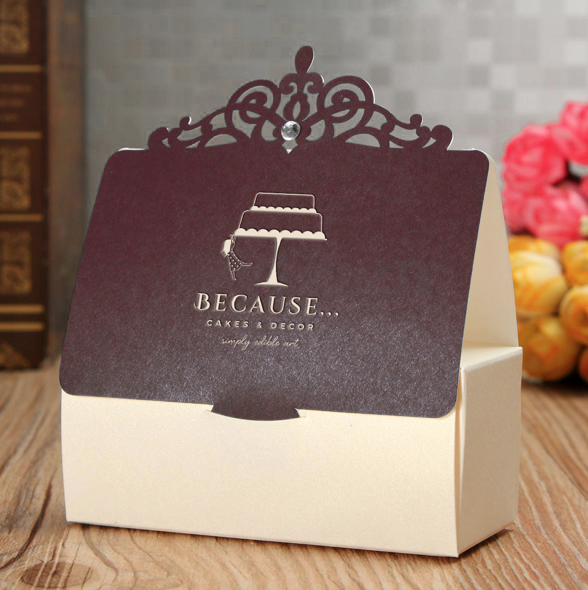 Logo-Design von wonderland für BECAUSE... Cakes & Decor | Design #12412056