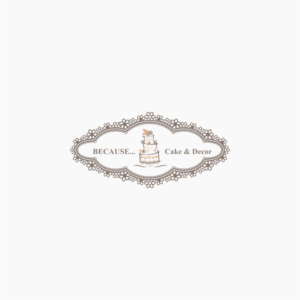 Logo-Design von marinari79 für BECAUSE... Cakes & Decor | Design: #12405090