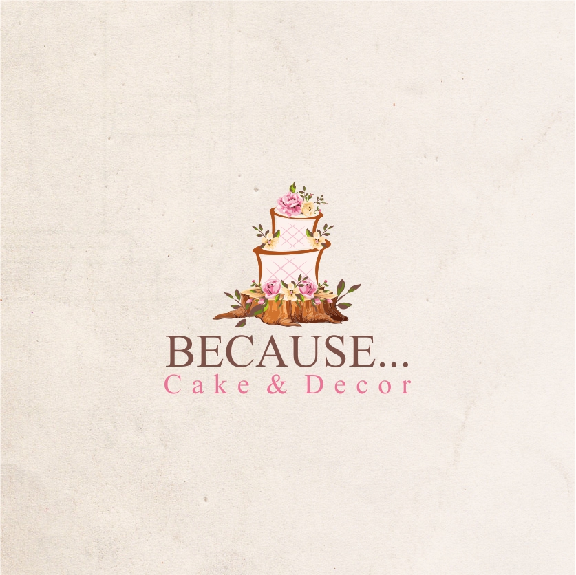 Logo-Design von marinari79 für BECAUSE... Cakes & Decor | Design #12429537