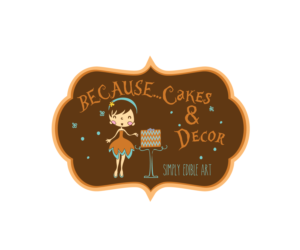 Logo-Design von Ai für BECAUSE... Cakes & Decor | Design: #12390702
