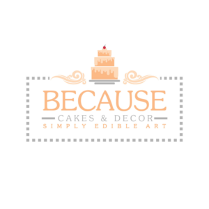Logo Design by michellefrances for BECAUSE... Cakes & Decor | Design: #12483051