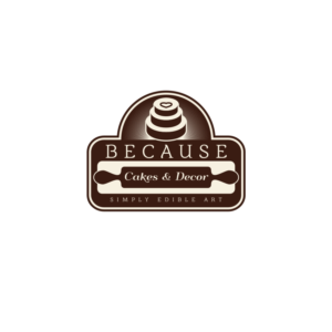 Logo Design by derho for BECAUSE... Cakes & Decor | Design: #12420802