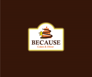 Logo Design by Designpool for BECAUSE... Cakes & Decor | Design #12421748