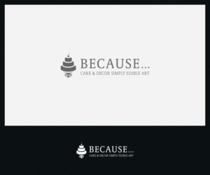 Logo Design by Roy for BECAUSE... Cakes & Decor | Design: #12393530