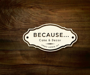 Logo Design by creatonymous for BECAUSE... Cakes & Decor | Design #12386171