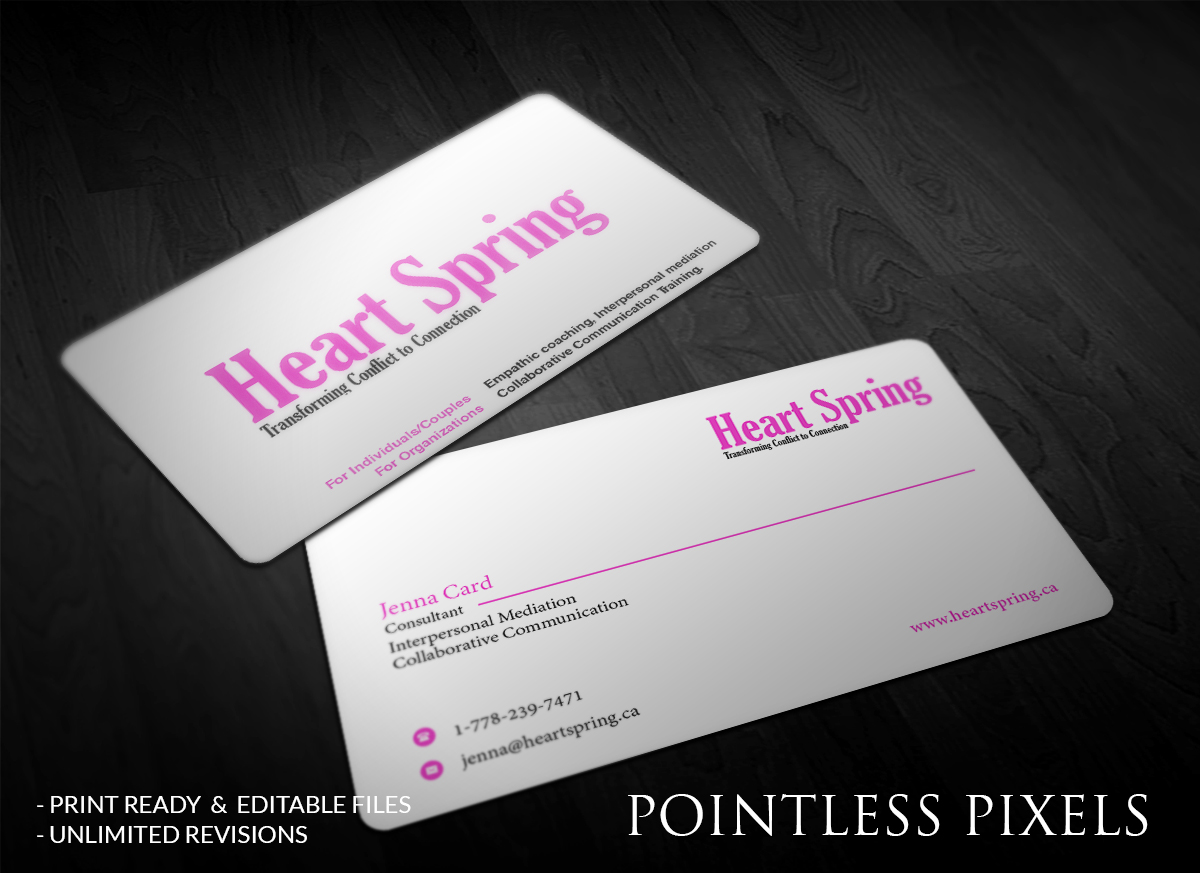 Business Card Design by Pointless Pixels India for this project | Design #12387702