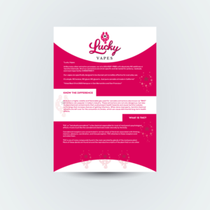 Flyer-Design von fatih7 für Lucky Products | Design: #12570746