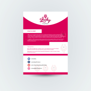 Flyer-Design von fatih7 für Lucky Products | Design: #12570947