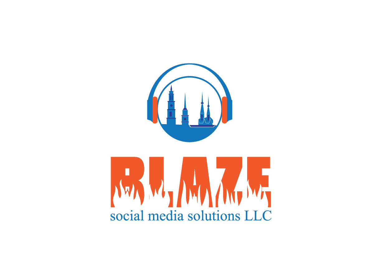Logo Design by Wonderful design for BLAZE Social Media Solutions LLC | Design #12393309