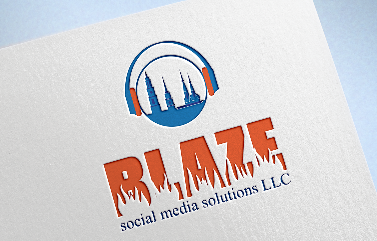Logo Design by Wonderful design for BLAZE Social Media Solutions LLC | Design #12393311