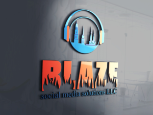 Logo-Design von Wonderful design für BLAZE Social Media Solutions LLC | Design: #12393313