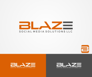 Logo-Design von Liyana für BLAZE Social Media Solutions LLC | Design: #12395623