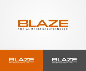 Logo-Design von Liyana für BLAZE Social Media Solutions LLC | Design: #12395625