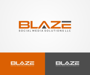 Logo-Design von Liyana für BLAZE Social Media Solutions LLC | Design: #12395626