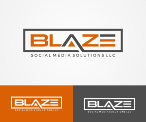 Logo-Design von Liyana für BLAZE Social Media Solutions LLC | Design: #12395627
