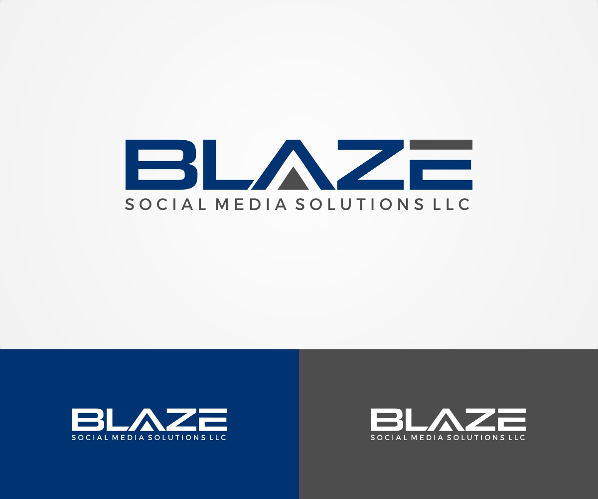 Logo Design by Liyana for BLAZE Social Media Solutions LLC | Design #12395638