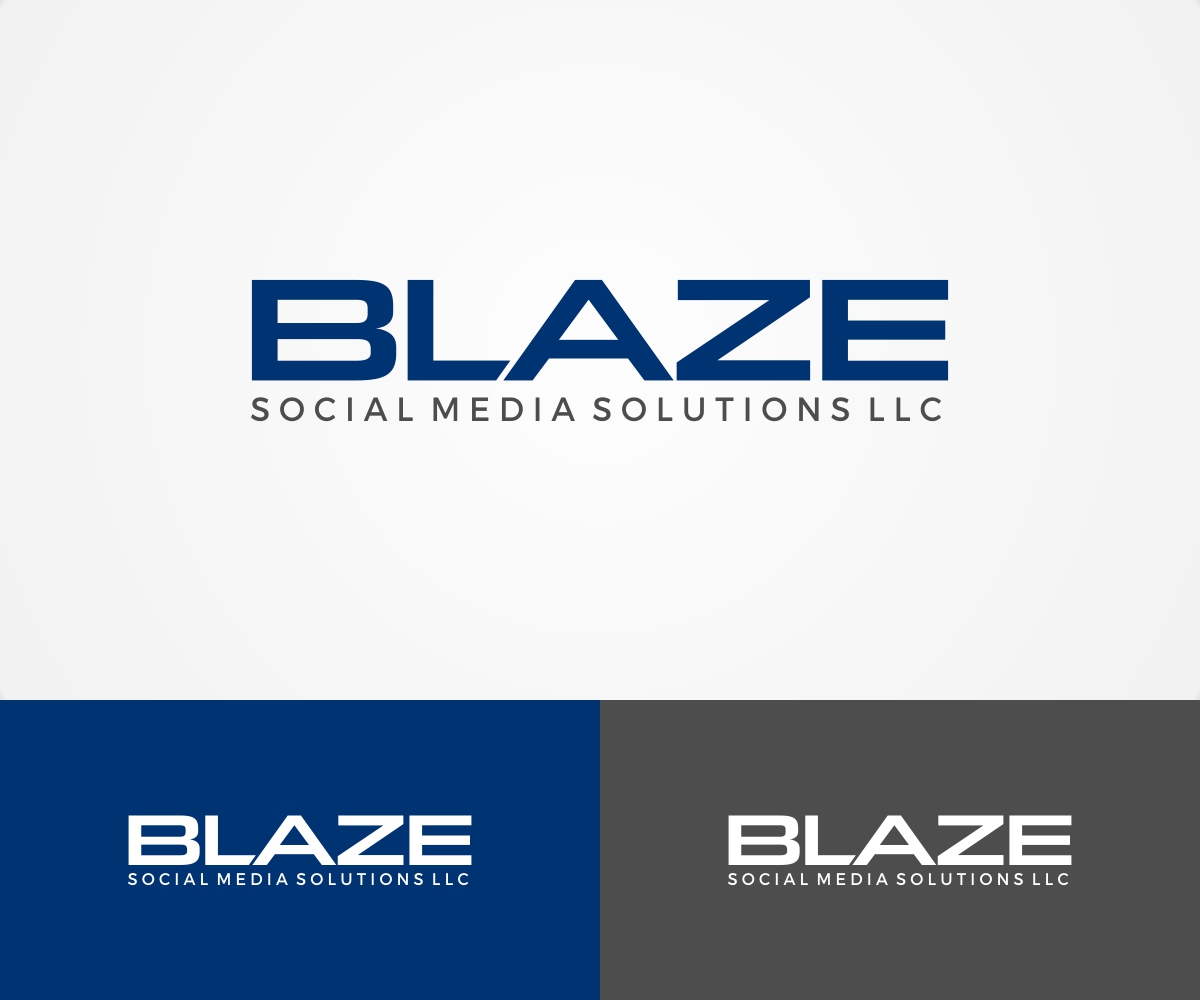 Logo Design by Liyana for BLAZE Social Media Solutions LLC | Design #12395639